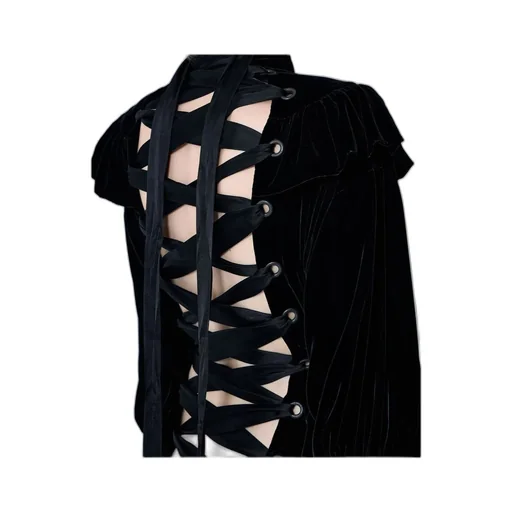 Lace-Up Dress