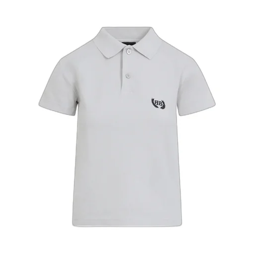 Logo Embroidered Short-Sleeved Polo Shirt