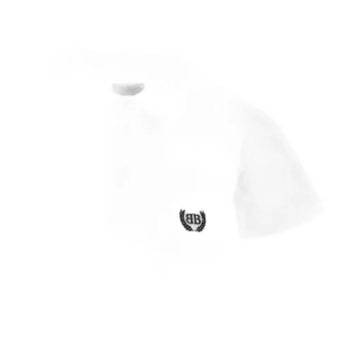 Logo Embroidered Short-Sleeved Polo Shirt
