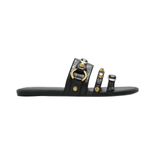 Stud Detailed Slip-On Sandals
