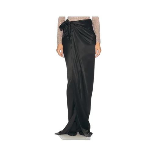 Tie-Detailed Wrap Skirt