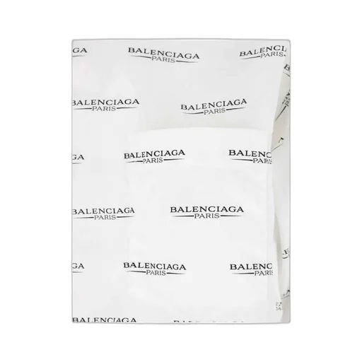 Allover Logo Printed Short-Sleeved Shirt