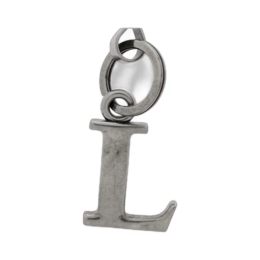 L Chain Keychain