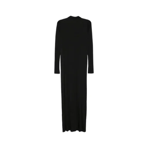 Long-Sleeved Maxi Shirt Dress