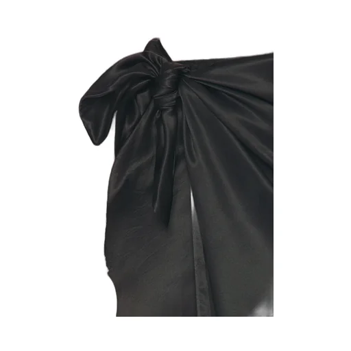 Tie-Detailed Wrap Skirt
