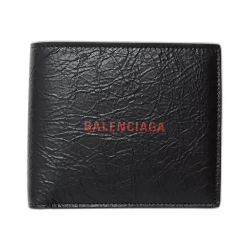Logo Detailed Cash Square Folded Wallet