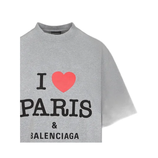 I Love Paris Printed Medium-Fit T-Shirt
