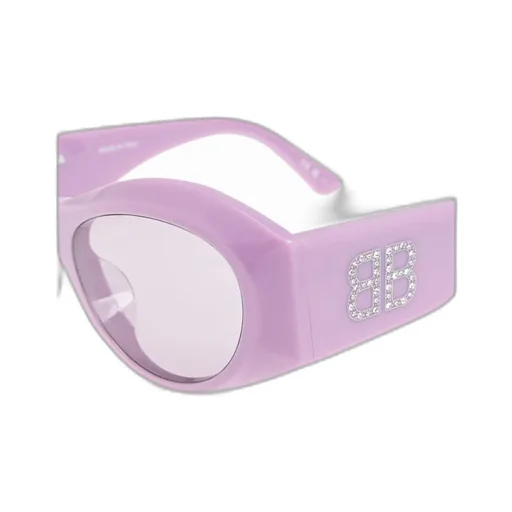 Oval-Frame Sunglasses
