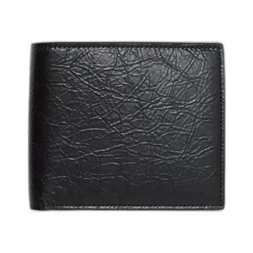 Logo Detailed Cash Square Folded Wallet