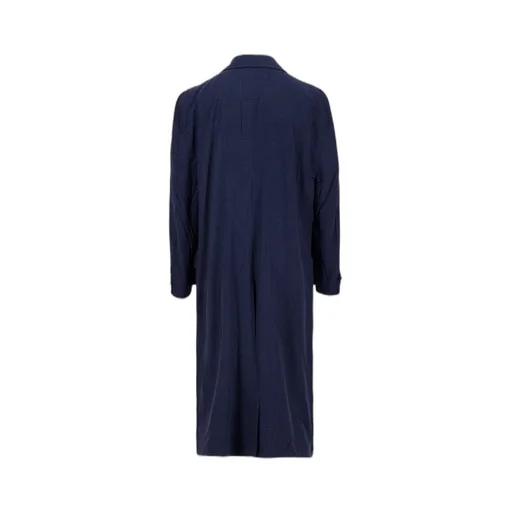 Fluid Double-Breasted Coat