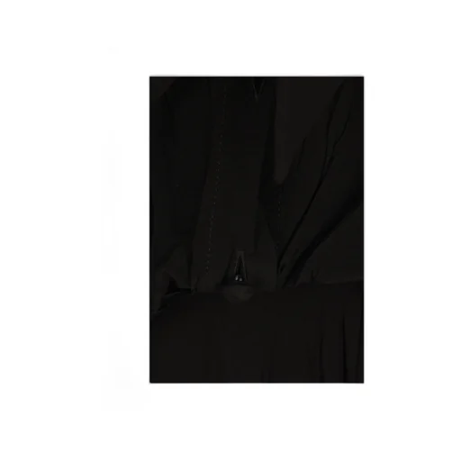 Creased-Effect Midi Dress