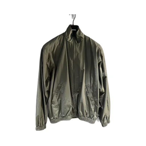 Tape Logo High-Neck Jacket