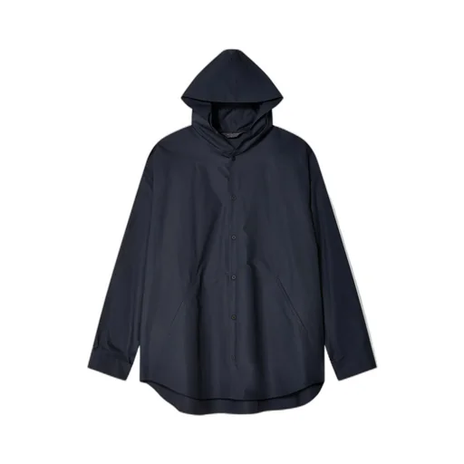 Hooded Oversized Shirt