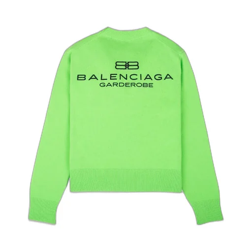 Bb Logo Embroidered Knitted Jumper