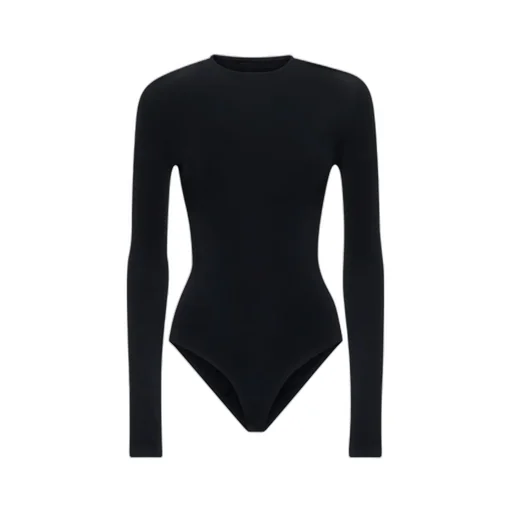 Long-Sleeved Jersey Bodysuit