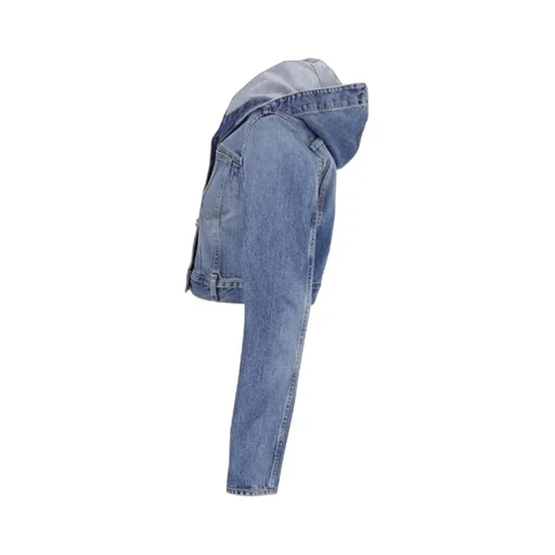 Denim Hooded Jacket