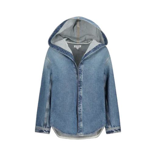 Hooded Denim Coat