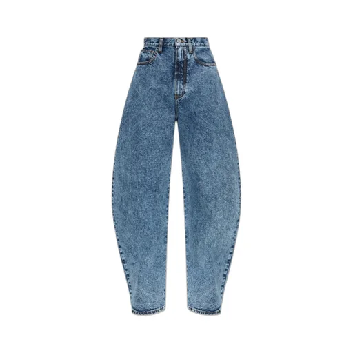 Snow Denim Round Jeans