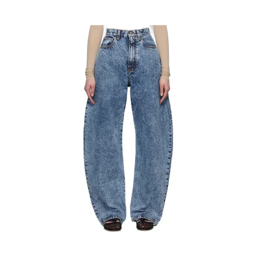 Snow Denim Round Jeans