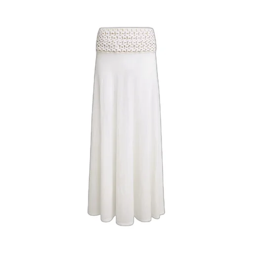 Long Wool Knitted Skirt