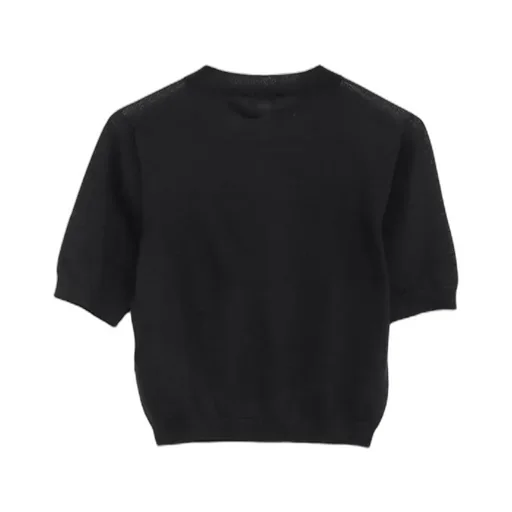Seamless Short Knitted Top