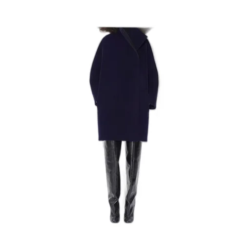 Round Long-Sleeved Coat