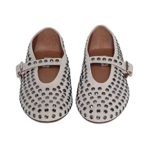 Rhinestone Ballet Flats
