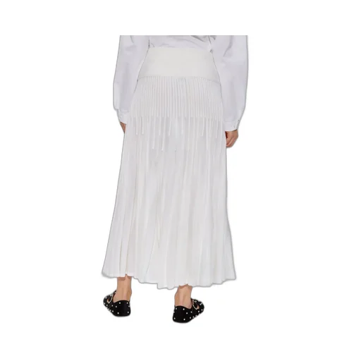 Knit Pleated Skirt