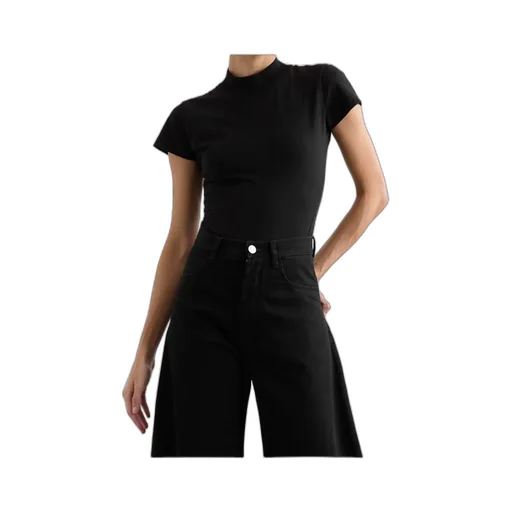 Logo Embroidered Jersey Bodysuit