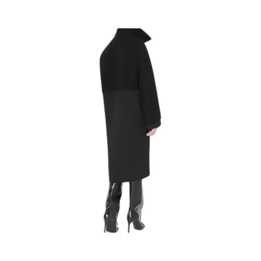 Collar Long-Sleeved Coat