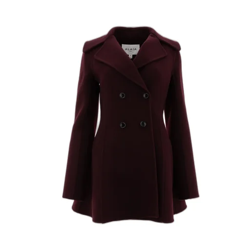 Double Breasted Long Sleeved Coat