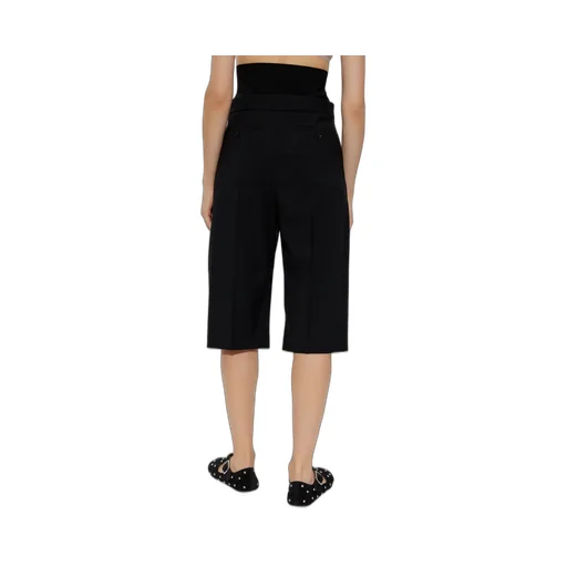 Gabardine Bermuda Shorts