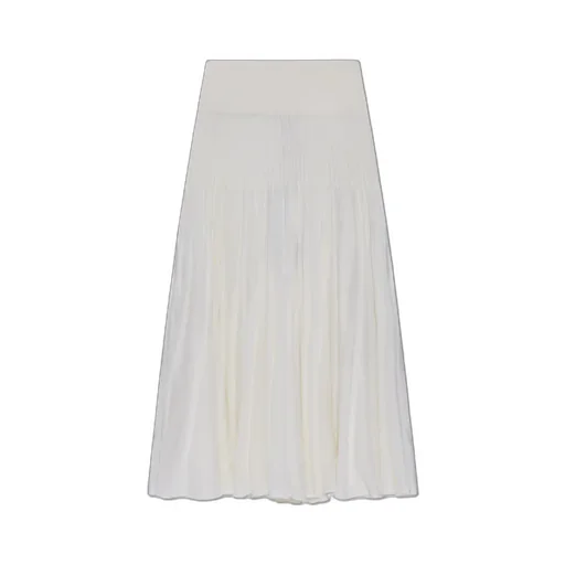 Knit Pleated Skirt