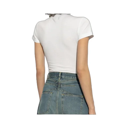 Logo-Embroidered Bodysuit
