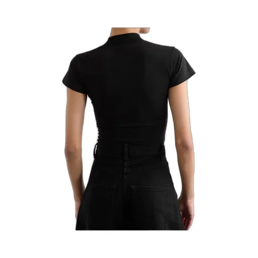 Logo Embroidered Jersey Bodysuit