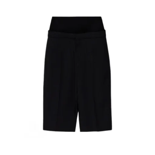 Gabardine Bermuda Shorts