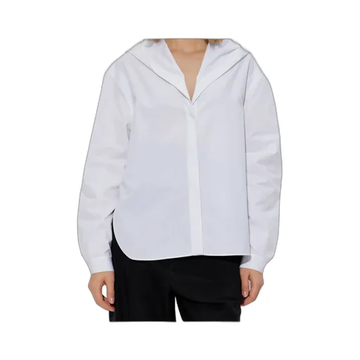 Straight Cut Hooded Shirt