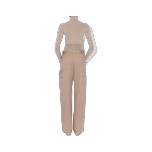 Knit Band Cargo Trousers