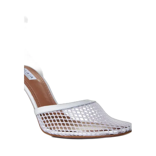 High Fishnet Pumps