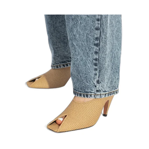 Open-Toed High-Heeled Sandals
