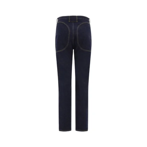 High Waisted Straight Leg Jeans