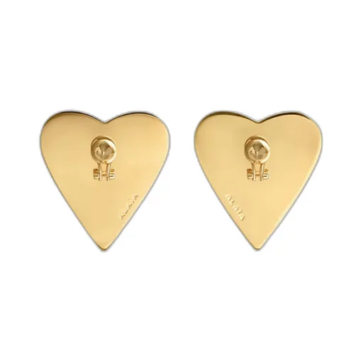 Heart-Shaped Bombe Earrings