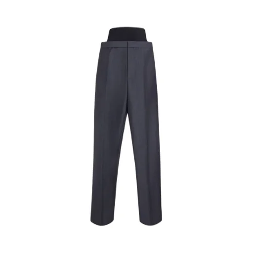 High-Waisted Tailored Trousers