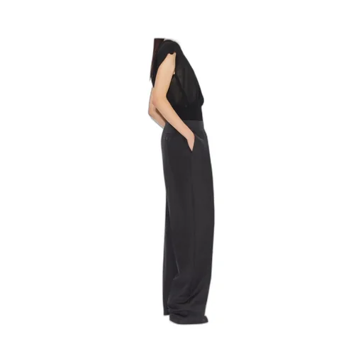 High-Waisted Tailored Trousers