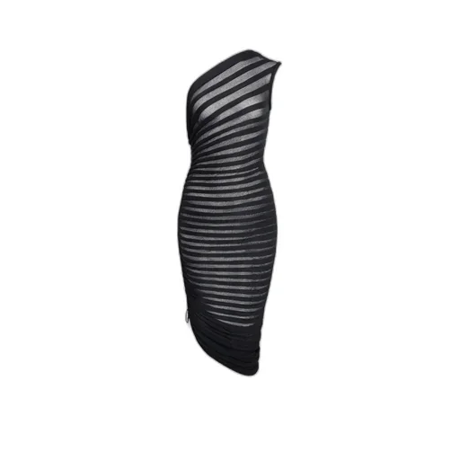 Knitted Asymmetrical Dress