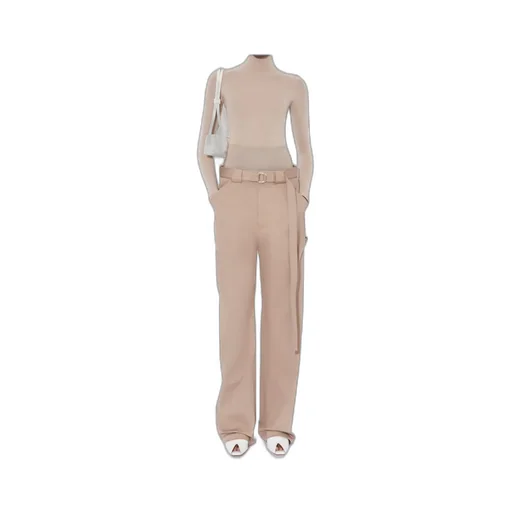 Knit Band Cargo Trousers