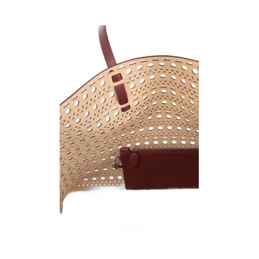 Mina 44 Openwork Tote Bag