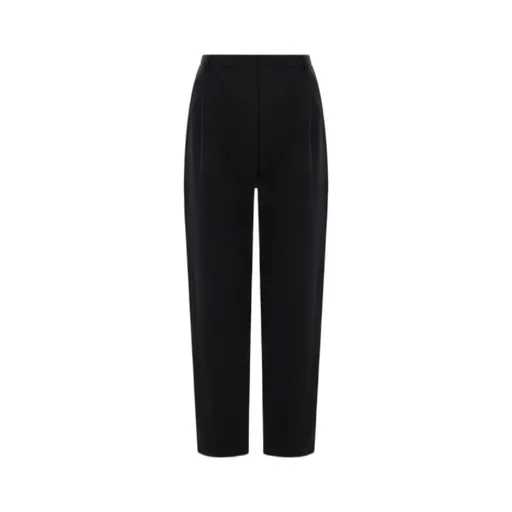 High-Waist Cropped Trousers