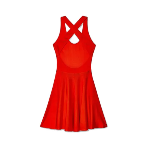 Criss-Cross Flared Minidress