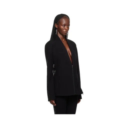 Long-Sleeved Zipper Casual Jacket